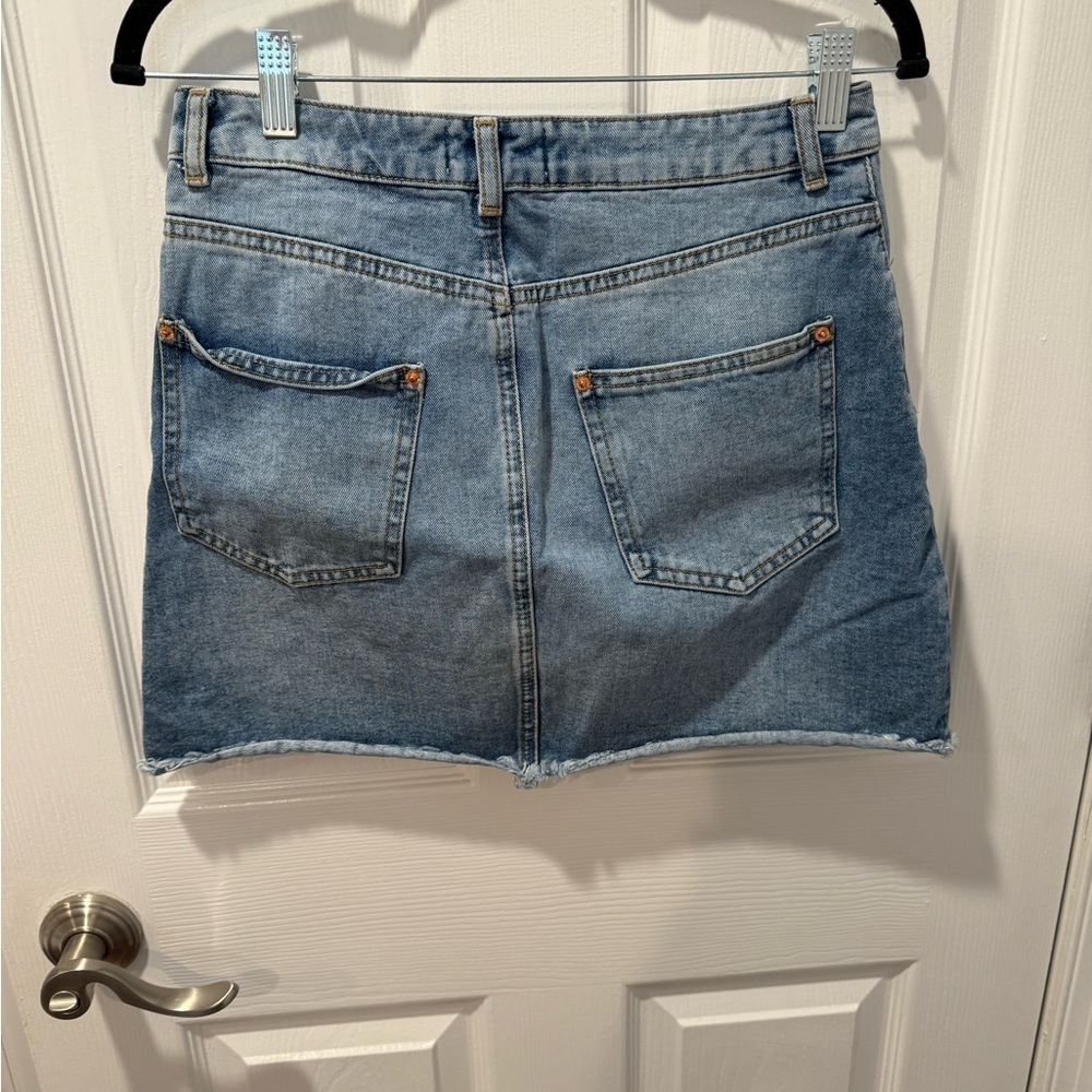 Miss Selfridge Mini Denim Skirt - Picture 5 of 6